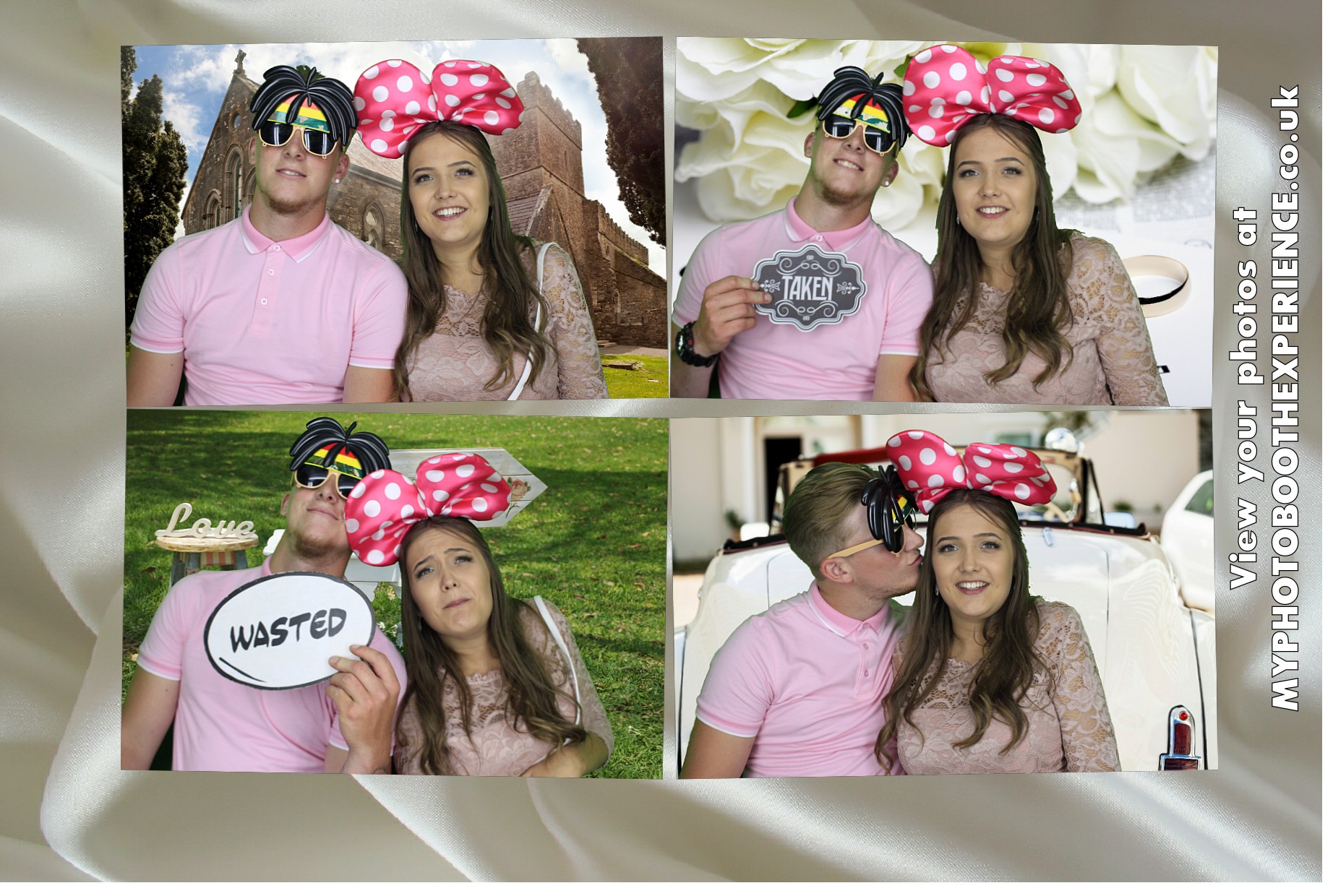 Jennie & Graham's wedding vow renewal  | View more photos from the event at gallery.myphotoboothexperience.co.uk/u/MyPhotoBoothExperienceLtd/Jennie-Grahams-wedding-vow-renewal